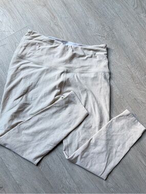 Beyond Yoga White High-Waist Leggings